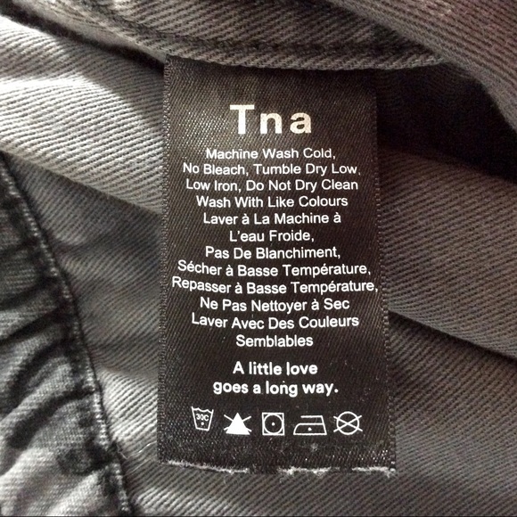 TNA Aritzia ALIX grey camo jogger pants - Picture 7 of 8